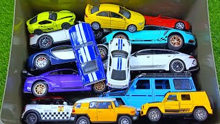 Box Full of Model Cars -Mazda Mx5, Koenigesgg Jesko, Lamborghini Scv12, Byd Yang Wang U8, Toyota Car