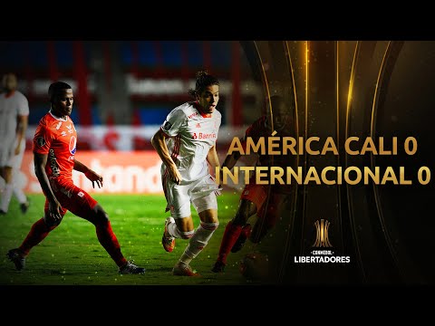 Gols e lances de América de Cali x Internacional