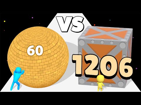 PUSH HARDER: Math Game (vs) RESCUE PUSH: Ball Run 3D