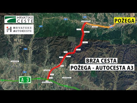 Početak izgradnje brze ceste POŽEGA - AUTOCESTA A3