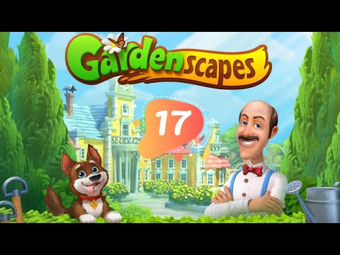 Gardenscapes Story Part 17 - Area 5 - Day 4 Gameplay Walkthrough