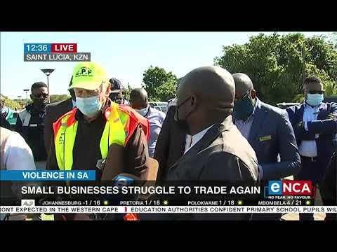 Small businesses in St Lucia struggle to trade again