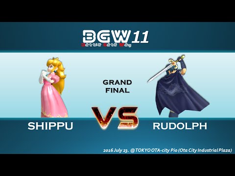 BGW11 Grand Final Shippu(peach) vs Rudolph(marth)