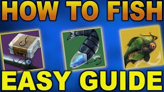 Destiny 2 HOW TO FISH! [How To Catch Exotic Fish]