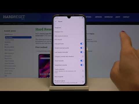 How to Turn On/Off Charging Sounds on ZTE Axon 11 - Manage System Tones