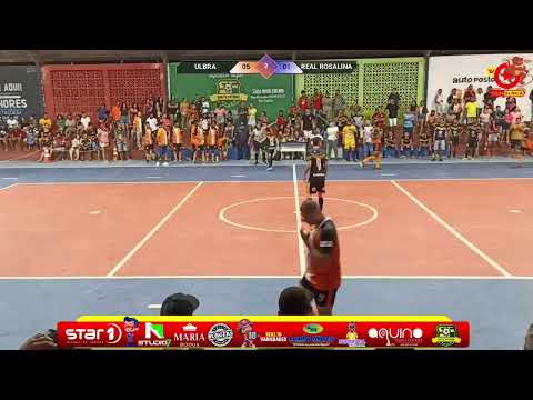 ULBRA X REAL ROSALINA  - SEMIFINAIS DO CAMPEONATO VARGEM-GRANDENSE DE FUTSAL 2022