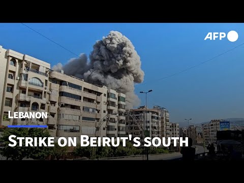 Israeli strike hits Beirut's southern suburbs | AFP