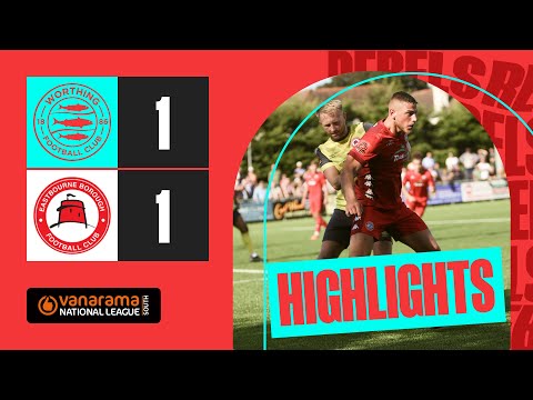 REBELS SNATCH LATE POINT | Worthing 1-1 Eastbourne Borough | Highlights
