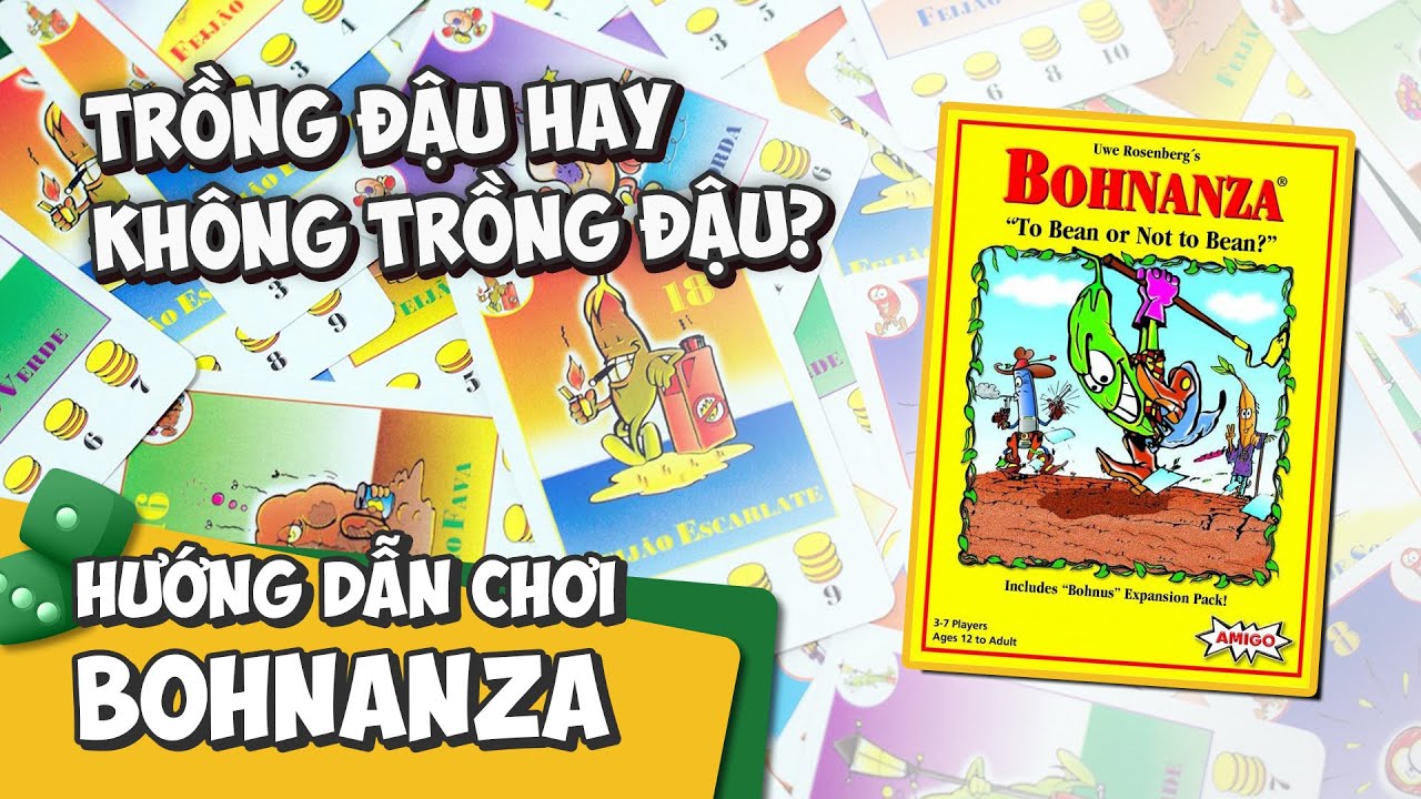 Bohnanza: To Bean or Not To Bean | Hướng Dẫn Chơi | K Board Game