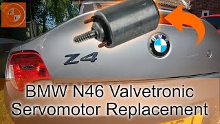 BMW Valvetronic Motor Replacement. 4 Cyl N46 Engine (HOW TO)