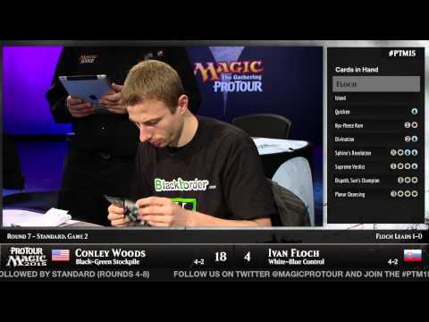 Pro Tour Magic 2015 - Round 7 (Standard) - Conley Woods vs. Ivan Floch