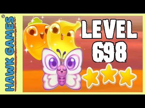 Farm Heroes Super Saga Level 698 - 3 Stars Walkthrough, No Boosters