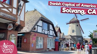 Exploring Solvang & Solvang Restaurant  | Danish Town in California | What To Do in Solvang Vlog