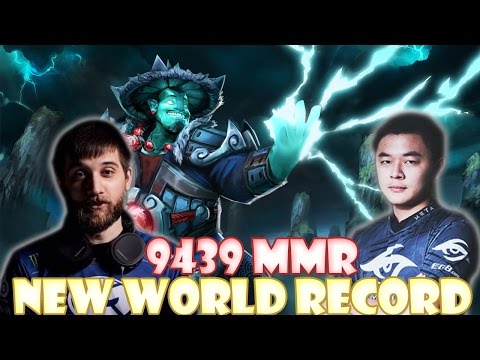 MidOne Storm vs Arteezy Anti-Mage — New World Record 9439 MMR Dota 2