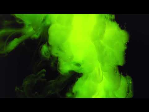 Ink Drop Paint in water BioGreen   Free HD Stock Footage