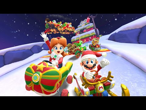 Mario Kart Tour [iPhone] -Holiday Tour- Gameplay 150cc