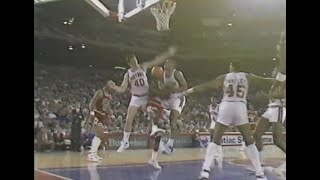 Michael Jordan Mugged by Rick Mahorn & Bill Laimbeer