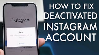 How To Reactivate Your Instagram Account! (2021)