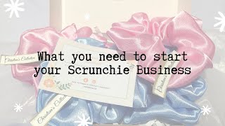 Scrunchie Business (Essential Materials in starting your Scrunchie Business)
