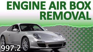 Porsche 997.2 911 Engine Airbox Removal (2009 - 2012)