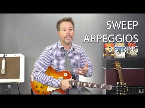 Sweep Arpeggio Series - 3 String Malmsteen Style