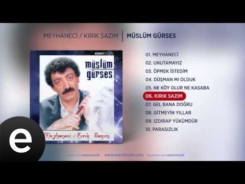 Kırık Sazım (Müslüm Gürses) Official Audio #kırıksazım #müslümgürses - Esen Müzik