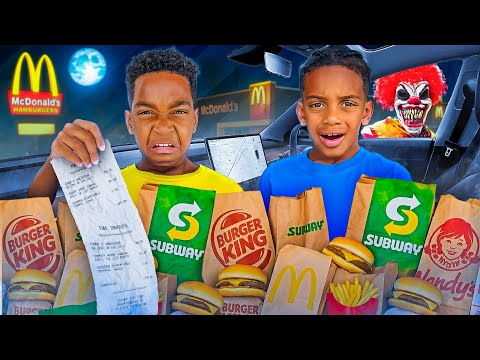 LETTING THE PERSON INFRONT OF US DECIDE WHAT WE EAT **BAD IDEA**