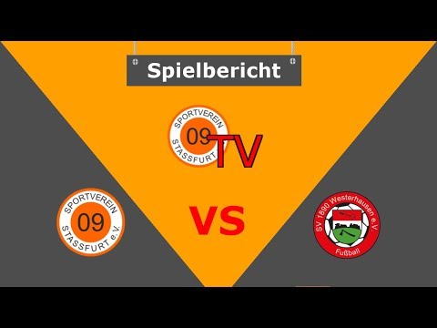 Spielbericht SV 09 Stassfurt - SV 1890 Westerhausen
