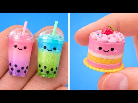 😍 EPOXY RESIN vs POLYMER CLAY ✨ Fun DIY Crafts to Make at Home!