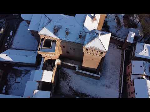 Rocca di Vignola con la neve