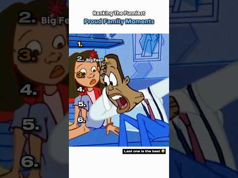 Ranking The Funniest Proud Family Moments 😂