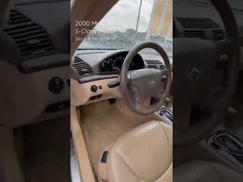 Thumbnail for 2000 Mercedes-Benz S-Class S 500 by Mercedes-Benz S-Class, Mercedes-Benz, Mercedes-Benz CLA