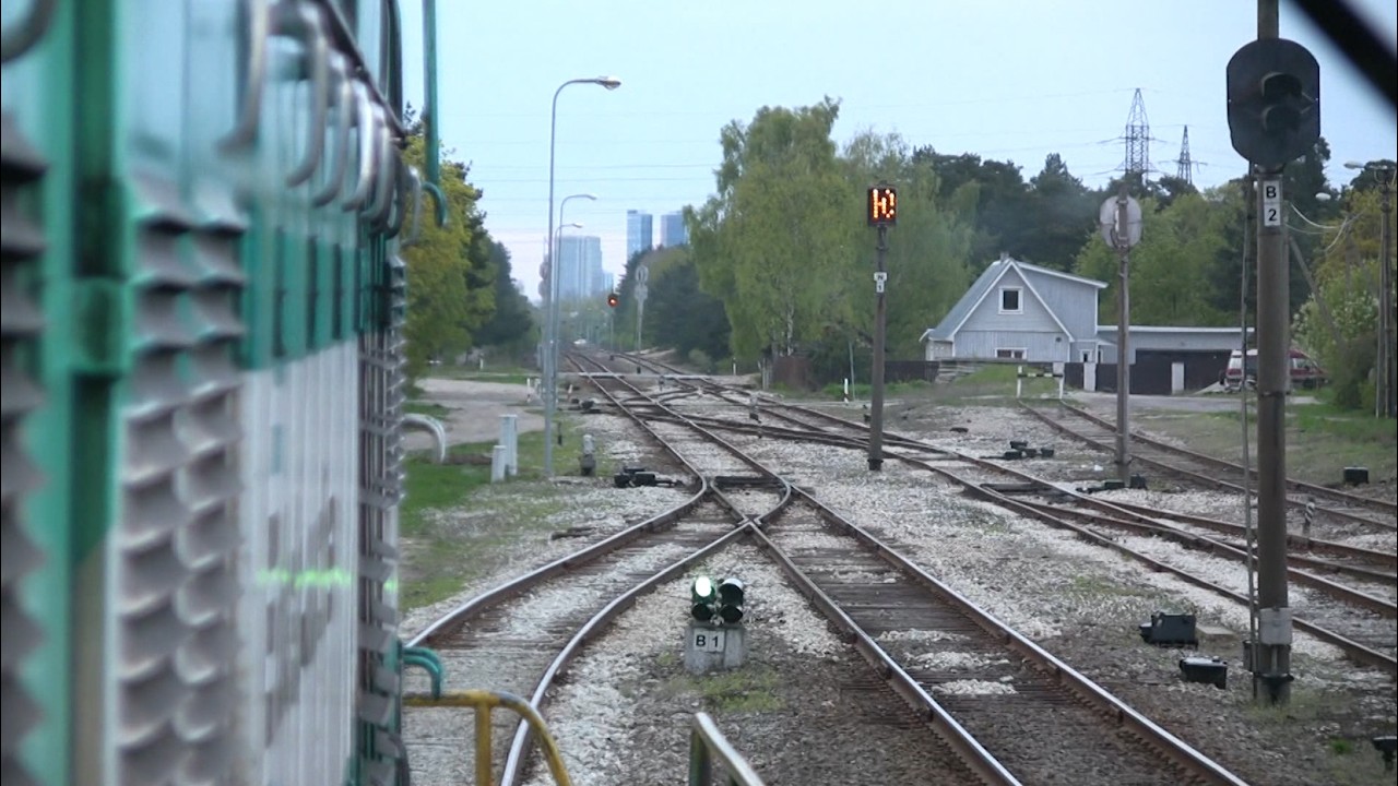Лийва - Юлемисте на тепловозе ЧМЭ3 / From Liiva to Ülemiste on CME3 locomotive