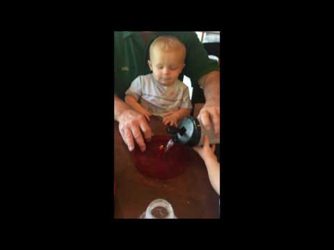 Bird Man Mel and the Grandkids   SE990 Super Shaker Nectar Maker