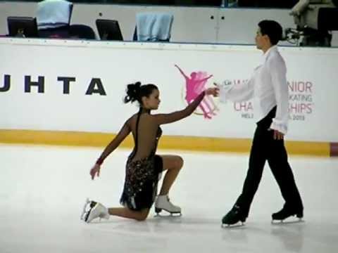 2012 Finlandia Trophy Anna CAPPELLINI - Luca LANOTTE practic FD