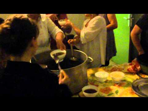 La soupe à l'oignon à St THEGONNEC avec LOENED FALL - Plinn - Fest noz du nouvel an