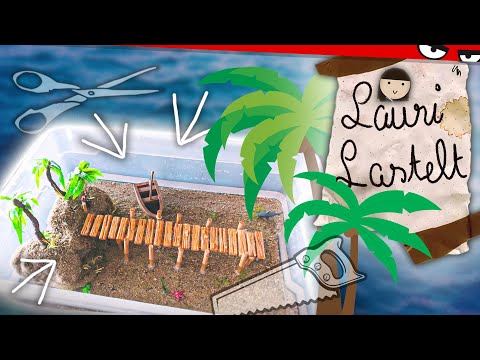 Ahoi! Pirateninsel Diorama für den Escape Room | Lauri Lastelt