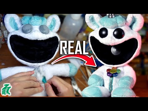 I Made REAL CraftyCorn Plush | Sewing Poppy Playtime 3 Smiling Critters