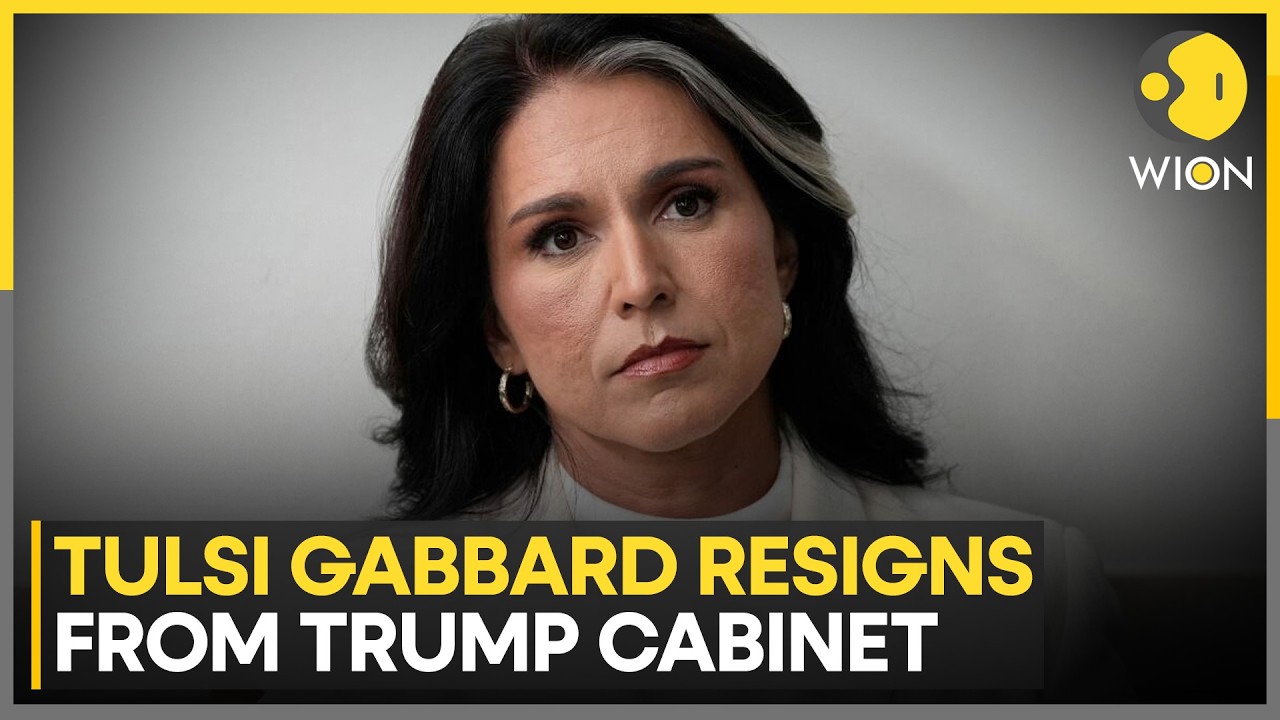 Tulsi Gabbard Resigns From Trump Administration, Shares Big Personal Update | WION