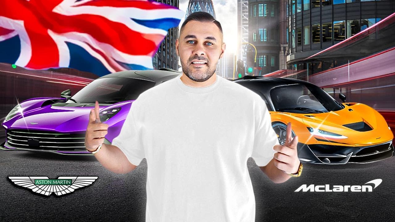 Flying To London To Design My McLaren W1 & Aston Martin Valhalla in 48 Hours!