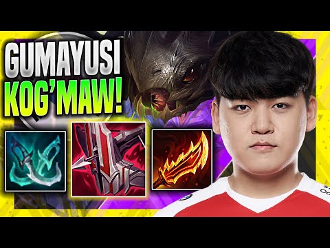 GUMAYUSI DESTROYING WITH KOG'MAW! *FT CANNA* - T1 Gumayusi Plays Kog'maw ADC vs Kai'sa! | Season 11