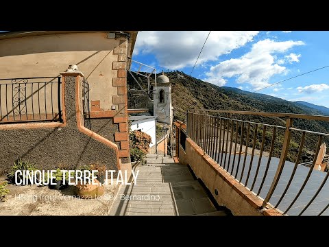 Hiking from Vernazza to San Bernardino | Cinque Terre [Italy]