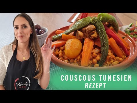 Couscous Tunisia | with vegetables and lamb | Traditional preparation