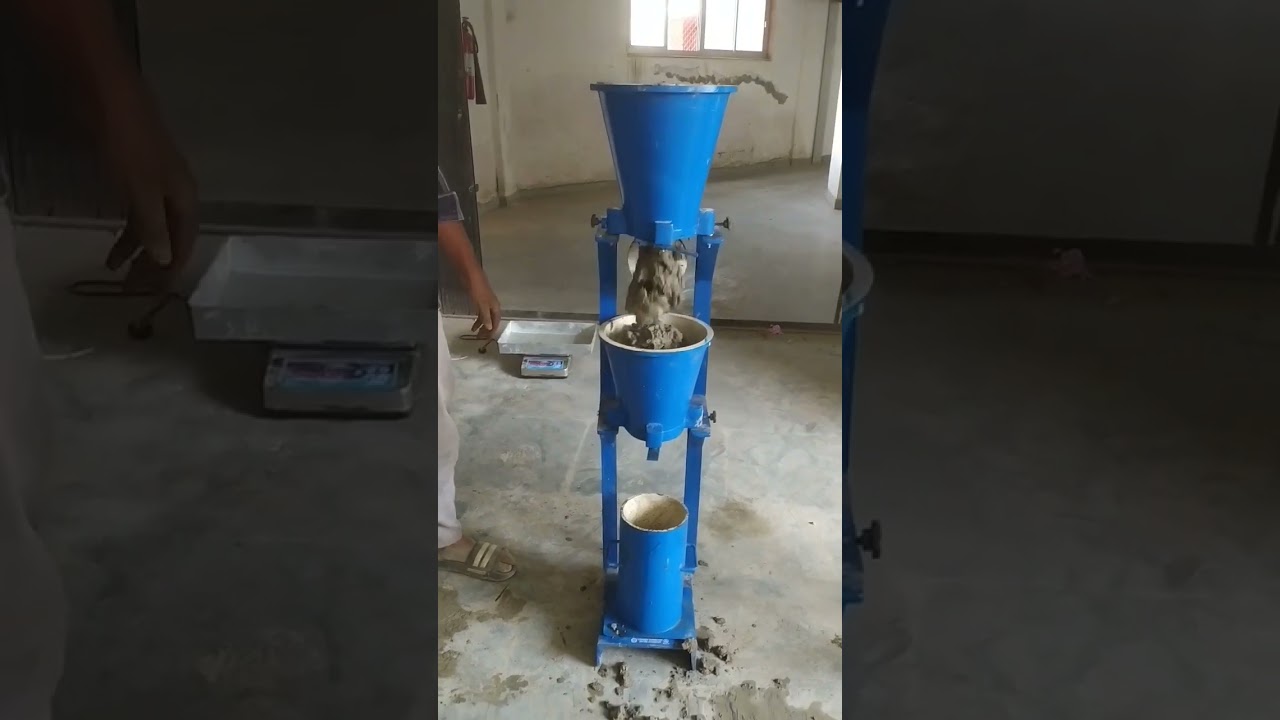Compaction Factor Test #workability test #concrete #civilengineering #youtube #youtubeshorts#shorts