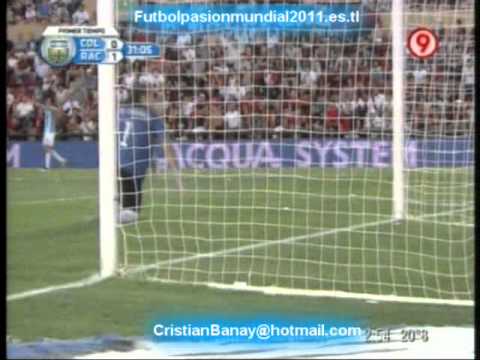 Colon 0 Racing 2 Apertura 2011 Los goles del partido (3/12/2011)