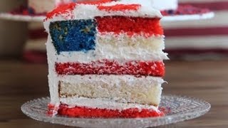 How to Make American Flag Cake | Flag Cake Recipe | Allrecipes.com