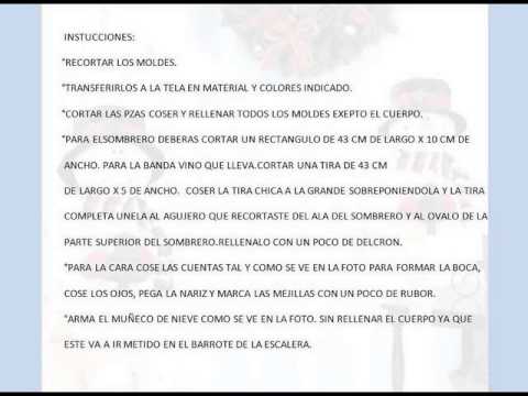 Moldes Navidad Paso a Paso