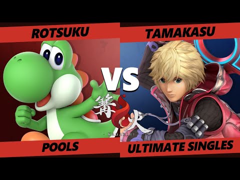 Kagaribi 4 - Rotsuku (Yoshi) Vs. tamakasu (Shulk) SSBU Smash Ultimate