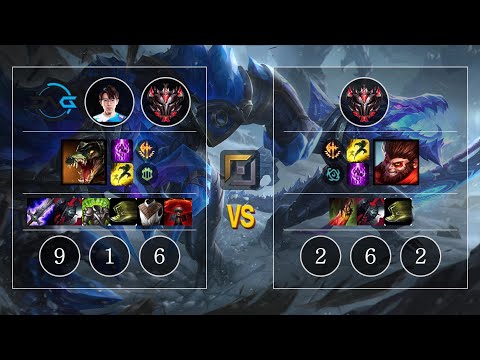 DFM Evi Renekton vs Wukong Top - KR GrandMaster Patch 10.10