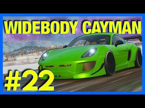Forza Horizon 4 Let's Play : Widebody Cayman vs Winter!! (Part 22)
